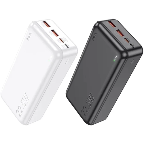 Зовнішній акумулятор Hoco Power Bank 30000mAh J101B Astute 22.5W Black: Особливості Компактний розмір, індикатор заряду