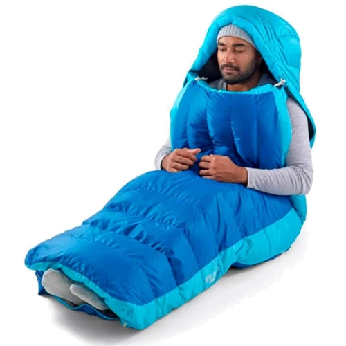 Спальный мешок Sea to Summit Trek -1C/30F Regular Snorkel Blue (STS ASL041172-050201): Ширина в ногах 131 см