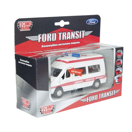 Автомодель - Ford Transit Реанимация (свет, озвуч. укр.яз.)
