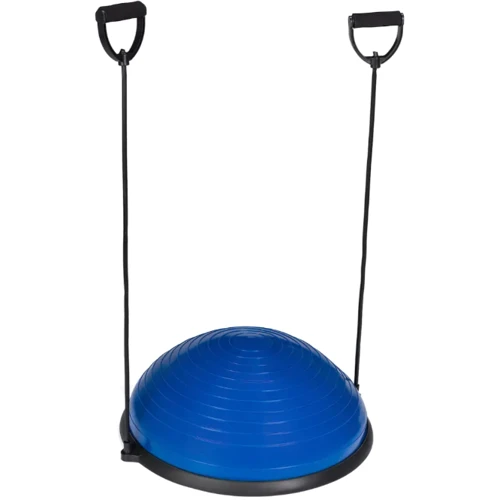 Степ платформа и балансировочная платформа Gymtek Bosu 58 см с эспандерами + насос (5907766664222): Тип степ-платформы Регулируемые