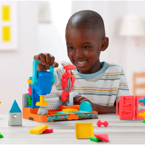 Набір для творчості HASBRO PLAY-DOH з пластиліном Верстат для штампування та розпилювання (F9141): Вік від 3-х років