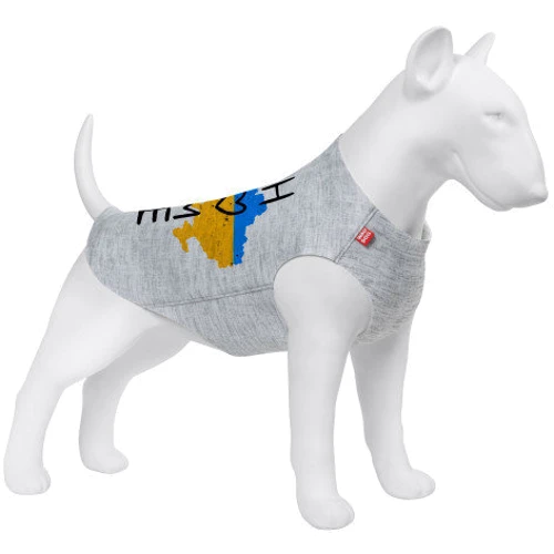 Майка для собак WAUDOG Clothes рисунок Дом S30 B 54-60 см С 33-38 см (294-0230): Размер животного Маленькие