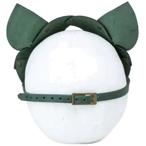 Маска кошки LOVECRAFT зеленая