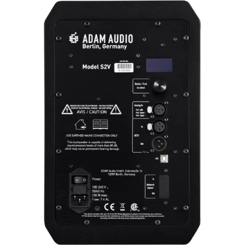 Студійний монітор ADAM AUDIO S2V: Діаметр динаміка 7"
