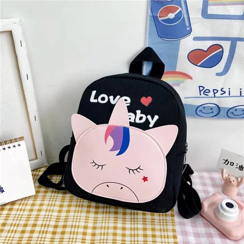 Детский рюкзак Evo-kids Small Unicorn-2 Black (2418-19 Black Unicorn-2): Возрастная группа от 2 до 7 лет