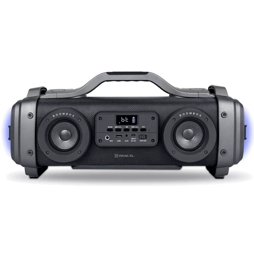 Акустика REAL-EL X-770 Black: Тип портативна