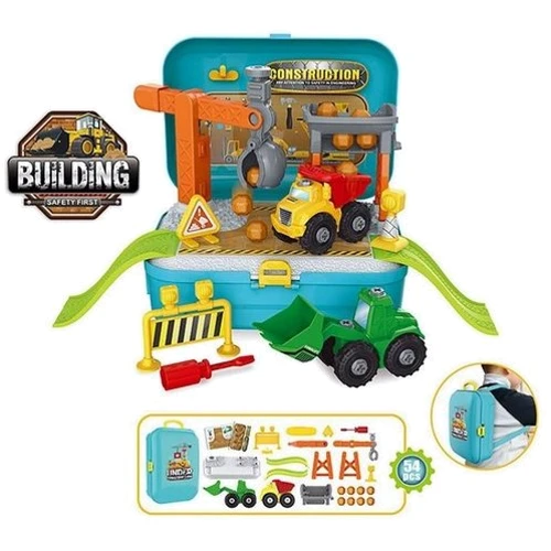 Ігровий набір Bambi Будівельний майданчик у валізі (8018): Виробник Bambi