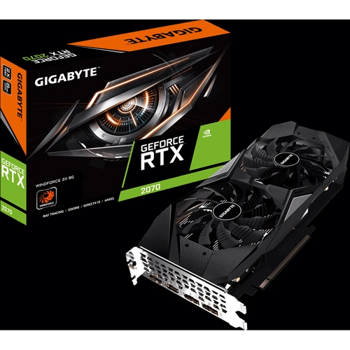 Видеокарта Gigabyte GeForce RTX 2070 WINDFORCE 2X 8GB (GV-N2070WF2-8GD)