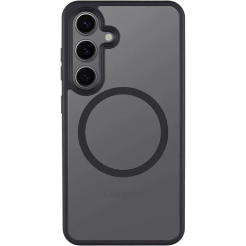 Чохол для телефона Mobile Case TPU+PC Металеві кнопки з MagSafe Colorful Black для Samsung S921 Galaxy S24: Тип накладка на заднюю часть