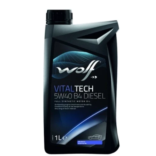 Моторное масло WOLF VITALTECH 5W40 1Lx12: Тип Синтетическое