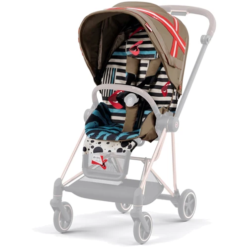 Тканевый чехол для прогулочного блока Cybex Mios Karolina Kurkova One Love, разноцвет (521002765)