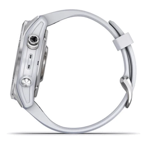 Смарт-часы Garmin Fenix 7S Silver with Whitestone Band (010-02539-03) фото 10