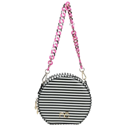 Жіноча сумка через плече Nobo чорно-біла (NBAG-I0740-CM20)