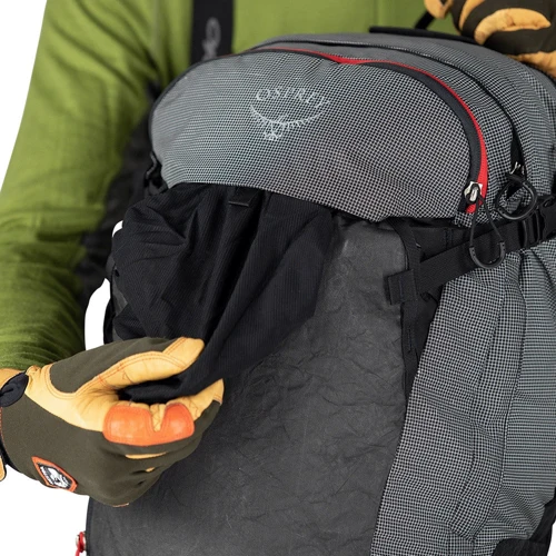 Рюкзак туристический Рюкзак туристический Osprey Soelden Pro Avy 32 Onyx Black O/S серый (009.2273) фото 5