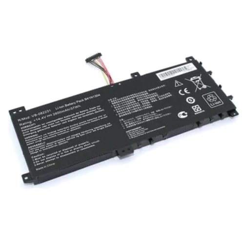 Батарея для ноутбука Asus B41N1304 Asus VivoBook V451 14.4V Black 2600mAh OEM (82231)