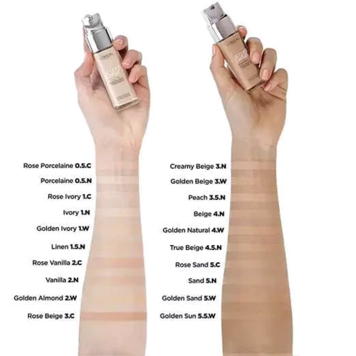 L'Oreal Paris True Match W5 golden sand Тональный крем 30 ml: Назначение Матирование, Выравнивание