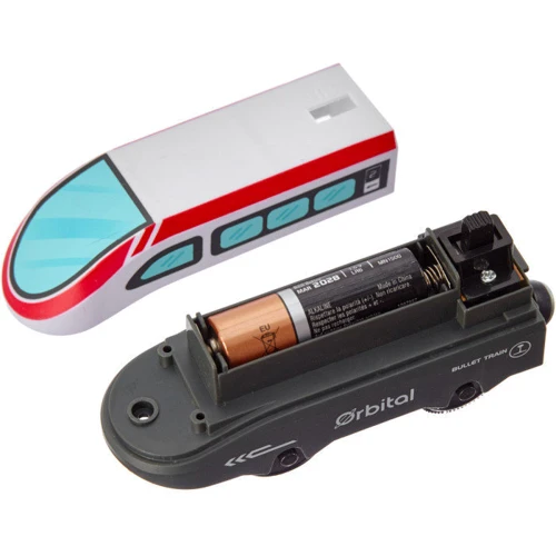 Игровой набор ZIPP Toys Городской экспресс электрическая железная дорога, 80 деталей, красный