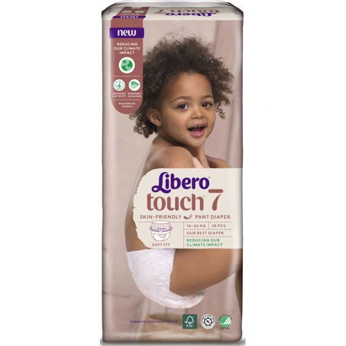 Libero Touch трусики 7 (28) (16-26 кг): Пол ребенка унисекс