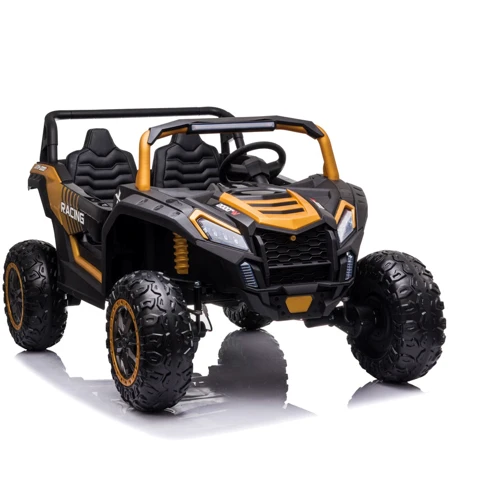 Электромобиль Kidsauto Racing Super Allroad 4 WD двухместный багги золотой