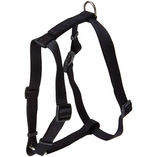 Шлея Coastal Nylon Adjustable для собак черная 2.5x56-97 см