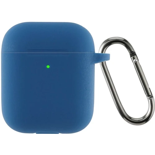 Чехол ArmorStandart Ultrathin Silicone Case With Hook Lake Blue (ARM59683) for Apple AirPods 2