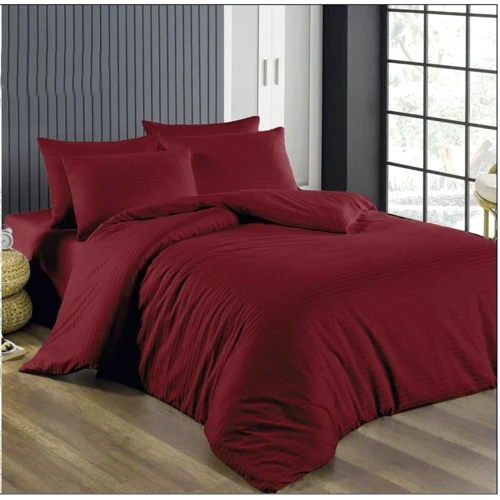Набір наволочок LightHouse Sateen Stripe Red Wine 50х70см 2шт (603876): Тип наволочка