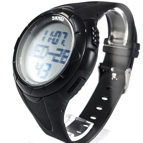 Наручний годинник Skmei 1122 Black: Тип циферблата Цифровий (електронний)