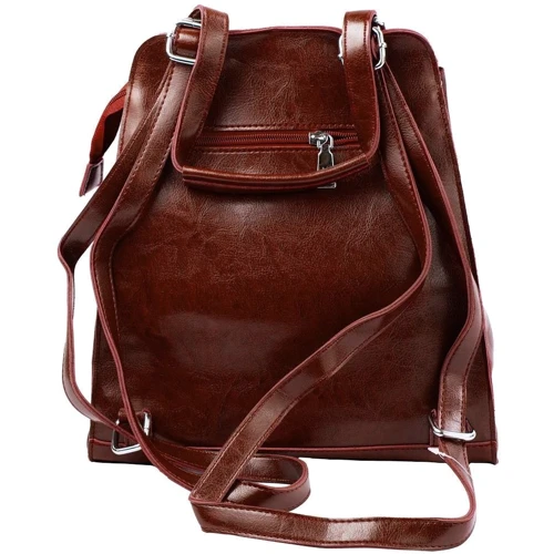 Жіночий рюкзак Valiria Fashion бордовий (4DETBI9945-10): Застібка Магнітна
