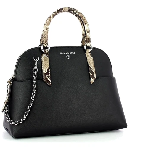 Женская сумка-купол Michael Kors Hudson LG Dome Satchel черная (30F0SHUS3L001): Пол Женский