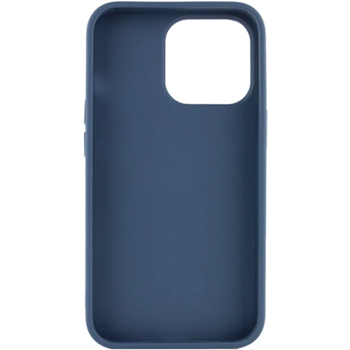 Чохол для iPhone Epik TPU Case Bonbon Metal Style Denim Blue для iPhone 14 Pro: Матеріали Термополиуретан