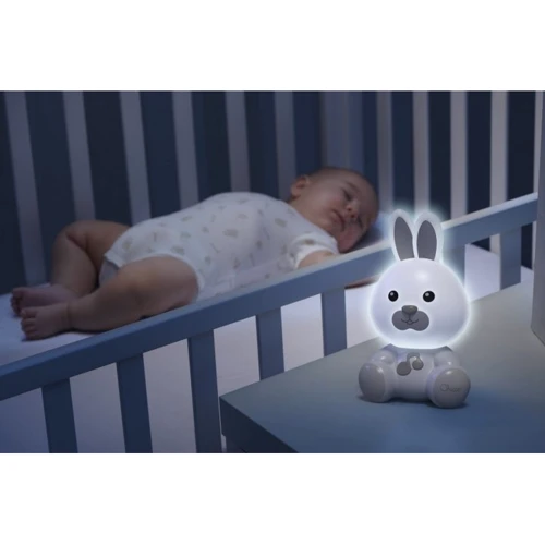 Игрушка-ночник Chicco Кролик Dreamlight музыкальная (11456.00): Режим подсветки Тёплый свет