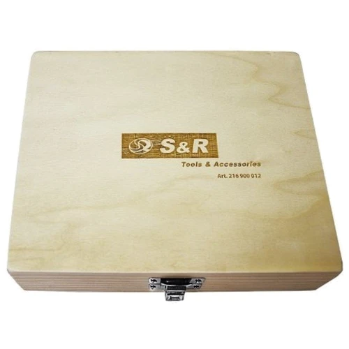 Набор фрез по дереву S&R Meister 12 шт. (216900012)