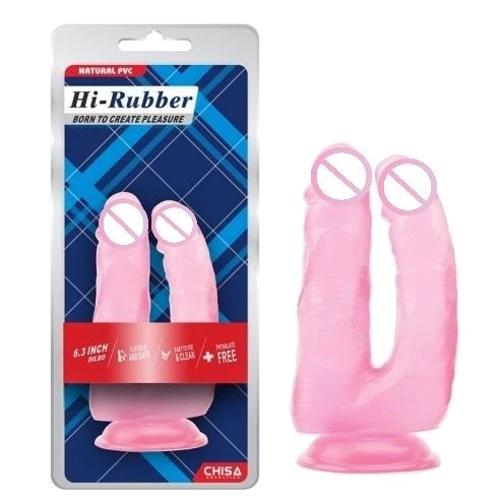 Фаллоимитатор двойной CHISA 6.3 Inch Dildo Pink