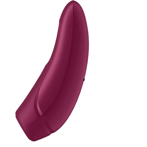 Вакуумный клиторальный стимулятор Satisfyer Curvy 1+ Rose Red