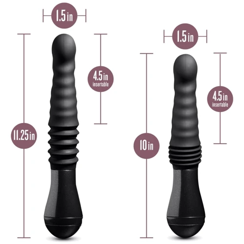 Пульсатор Temptasia by Blush - Lazarus Thrusting Dildo - Black