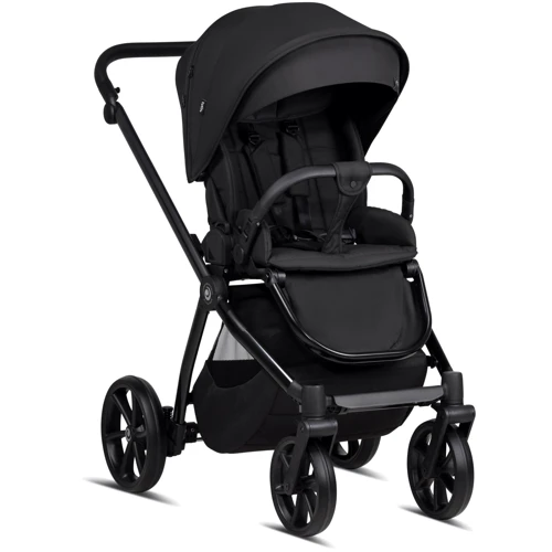 Универсальная коляска 2 в 1 Tutis Mio Plus Thermo Black Edition Obsidian (1352060): Ширина шасси 61
