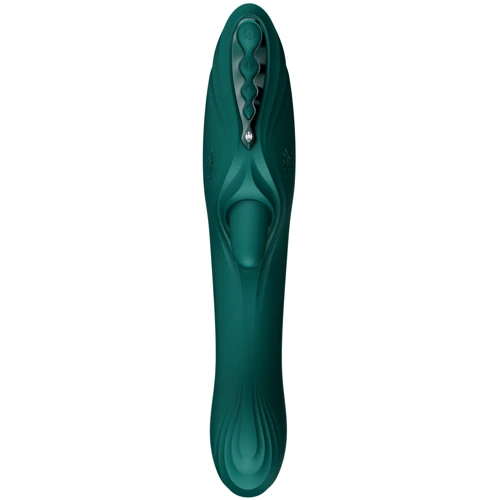 Вибратор-кролик Zalo Ares Turquoise Green