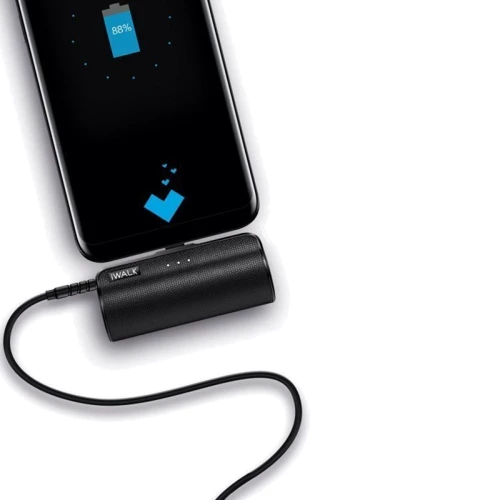 Внешний аккумулятор iWALK Power Bank Link Me Plus 3300mAh USB-C Black (JD3300C): Емкость батареи, мАч 3300
