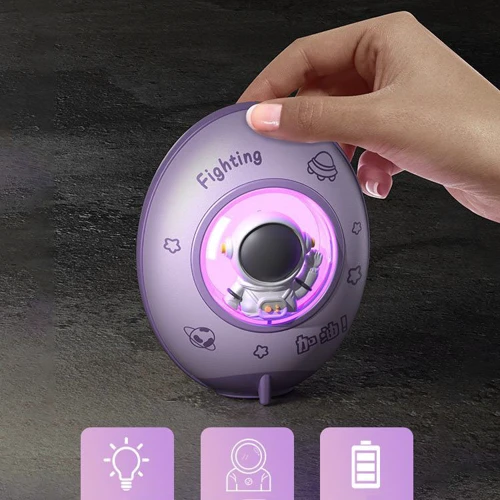 Зовнішній акумулятор WK Wekome Power Bank і Hand Warmer 5000mAh Purple фото 5