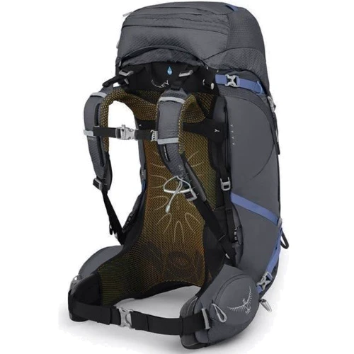 Рюкзак туристический Osprey Aura AG 65 Tungsten Grey, WXS/S фото 4
