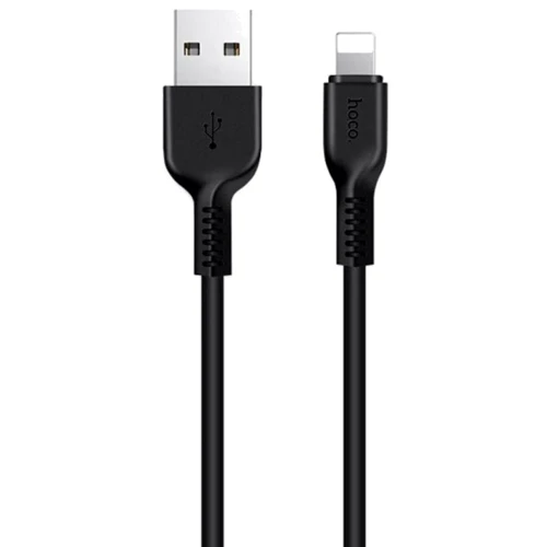 Кабель Hoco USB Cable to Lightning X20 2A 2m Black