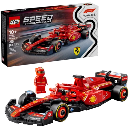 Конструктор LEGO Speed Champions Болид F1® Ferrari SF-24 275 элементов (77242): Серия Speed Champions