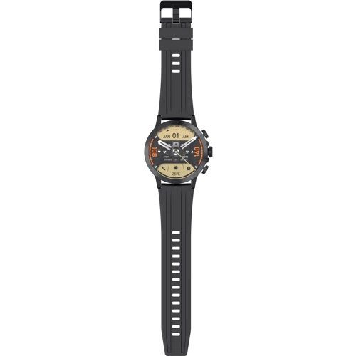 Смарт-часы iMiki Xplorer Pro Black Silicone strap: Особенности Большой экран, Динамик (громкая связь), Встроенный микрофон, Функция звонка, Влагозащищенные