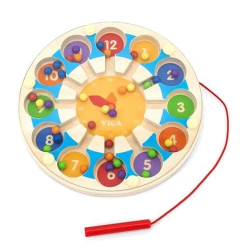 Магнитный лабиринт Viga Toys Часы (44560): undefined undefined