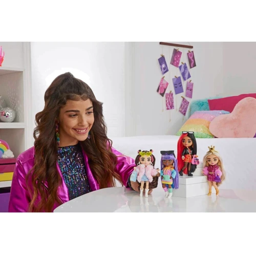 Миникукла Barbie Extra Mini Леди-рокстар (HKP88) фото 4