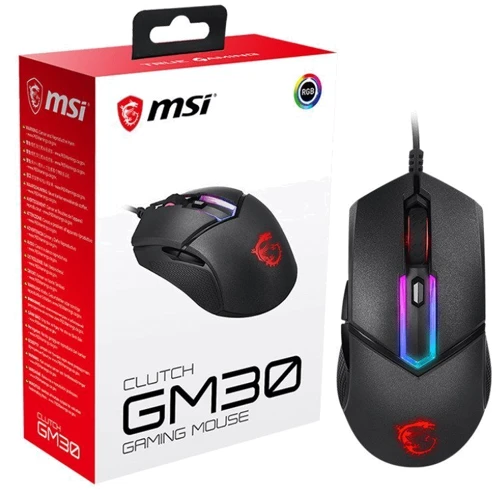 Мышь MSI Clutch GM30 (S12-0401690-D22): Максимальное разрешение сенсора, dpi 6200
