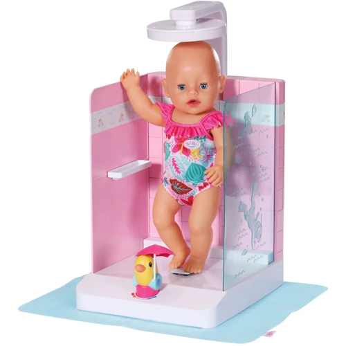 Автоматическая душевая кабинка для куклы Baby Born - Купаемся с уточкой фото 6