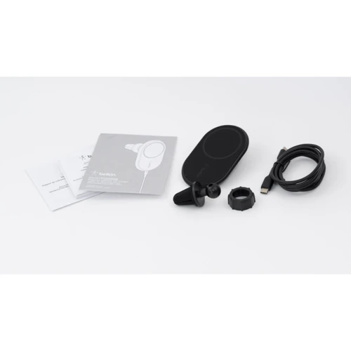 Тримач Belkin Auto Holder Air Ven Mount MagSafe Black 10W (WIC004BTBK-NC) для iPhone 16 I 15 I 14 I 13 I 12 series  фото 7