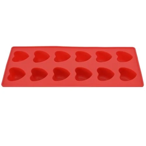 Форма для льда и шоколада Krauff Dainty 22.3x9.4x2.5 см красная (26-184-031)