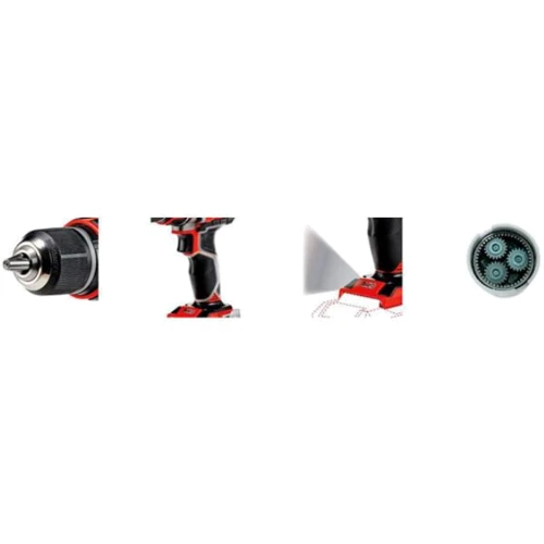 Шуруповерт Einhell TE-CD 18/50 Li BL Solo (4513887): Тип патрона быстрозажимной